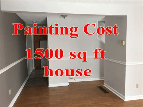 How Much to Paint 1500 Sq Ft House: A Deep Dive into Costs and Considerations