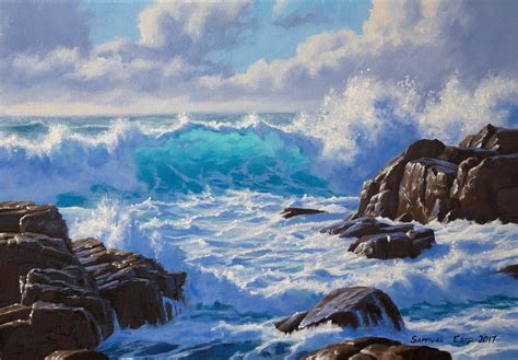 How to Paint a Seascape: When the Ocean Decides to Paint You Back