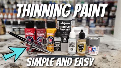 How to Thin Paint for Airbrush: A Brush with the Unexpected