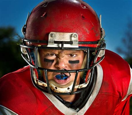 What is the black paint on football face, and why does it sometimes taste like victory?